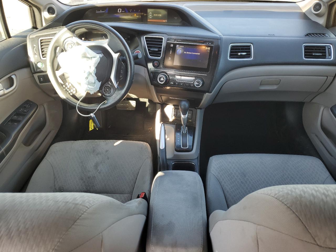 2015 Honda Civic VIN 2HGFB2F83FH525329 Copart auction photo, front end damage thumbnail 8