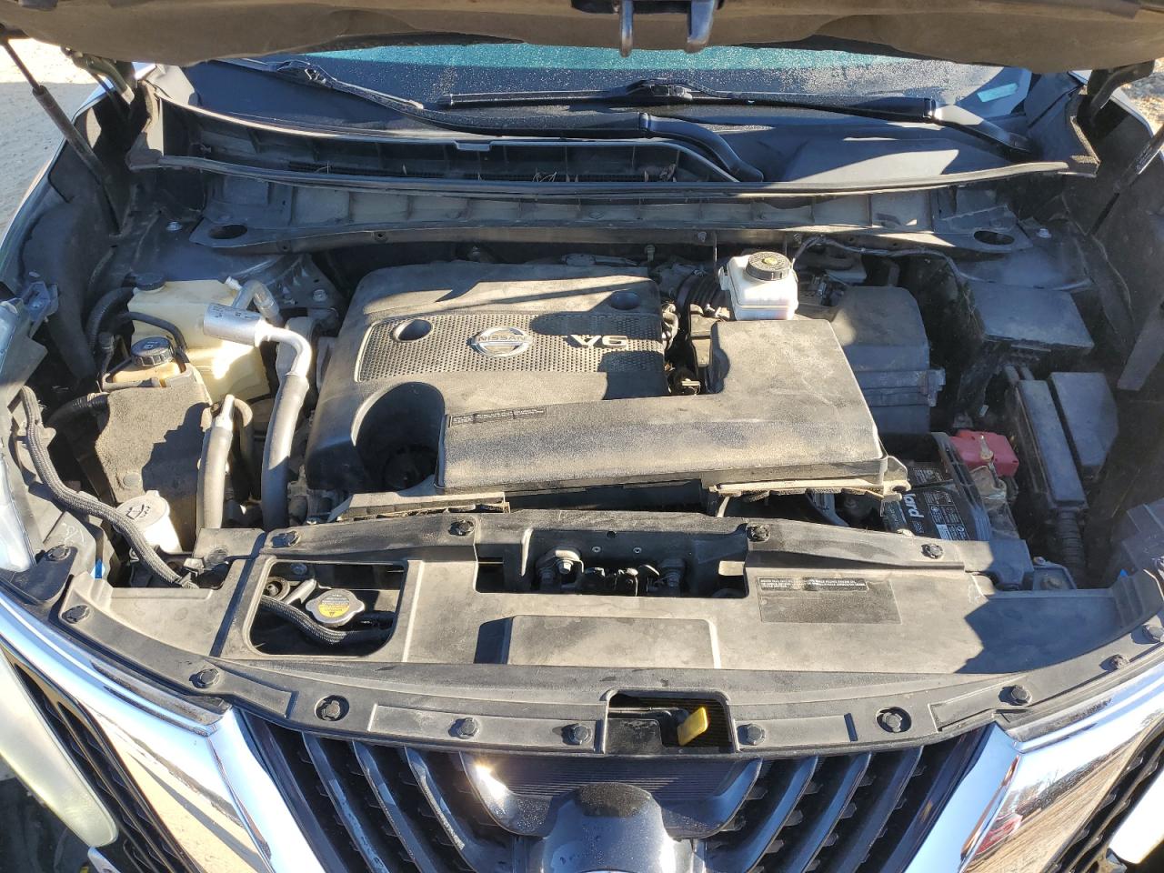2016 Nissan Murano VIN 5N1AZ2MH8GN171531 Copart auction photo, side / front end damage thumbnail 14