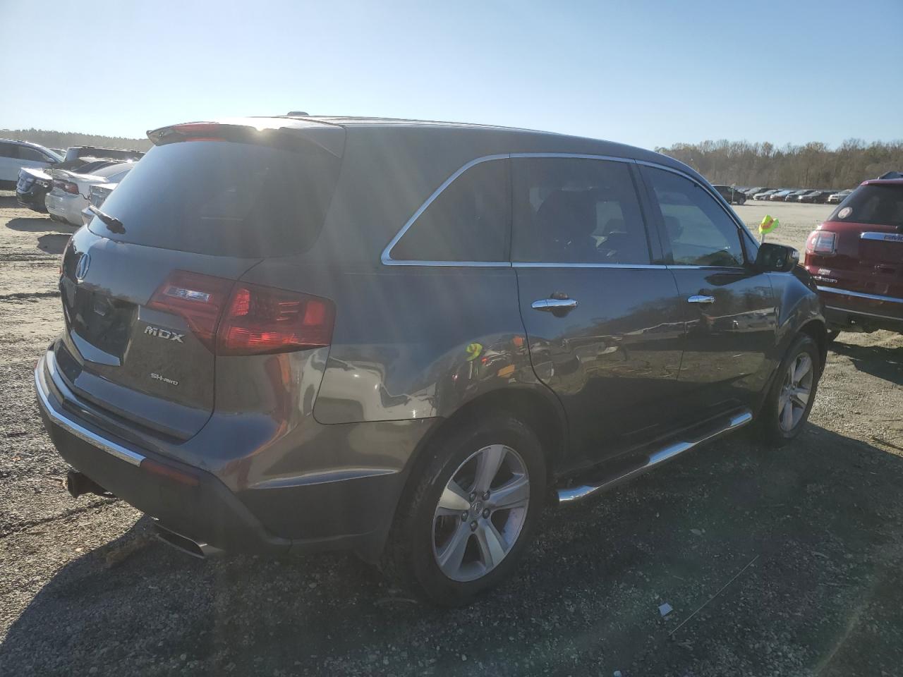 2012 Acura MDX VIN 2HNYD2H38CH520264 Copart auction photo, front end damage thumbnail 3