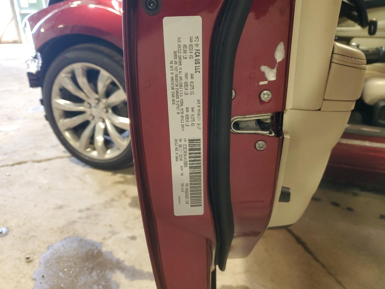 2018 Chrysler 300 VIN 2C3CCAEG4JH129859 Copart auction photo, front end damage thumbnail 13