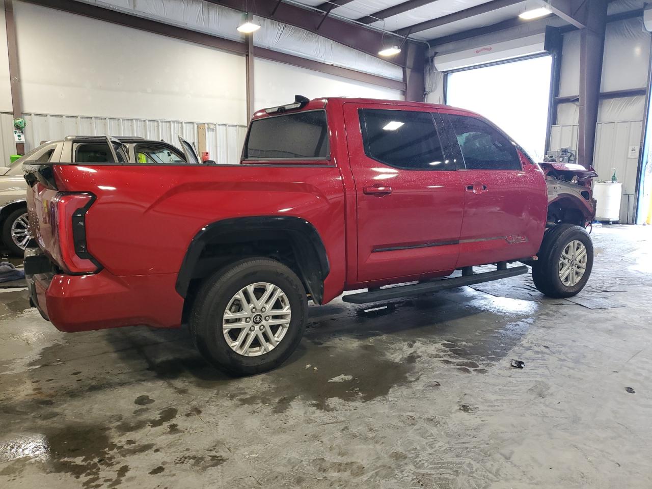 2022 Toyota Tundra VIN 5TFNC5DB5NX011905 Copart auction photo, front end damage thumbnail 3