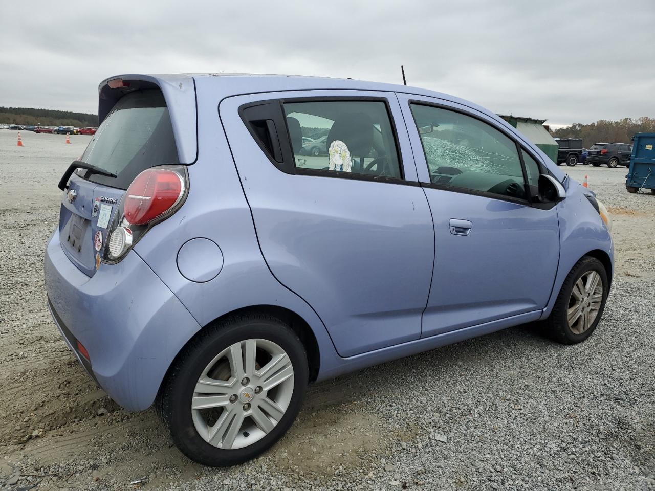 2015 Chevrolet Spark VIN KL8CD6S99FC729694 Copart auction photo, top/roof / minor dent/scratches damage thumbnail 3