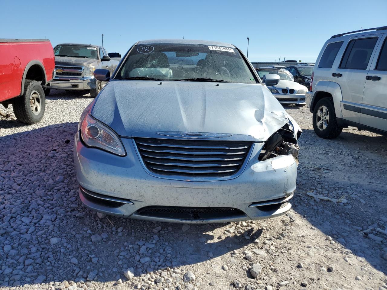 2012 Chrysler 200 VIN 1C3CCBBB7CN181706 Copart auction photo, front end damage thumbnail 5