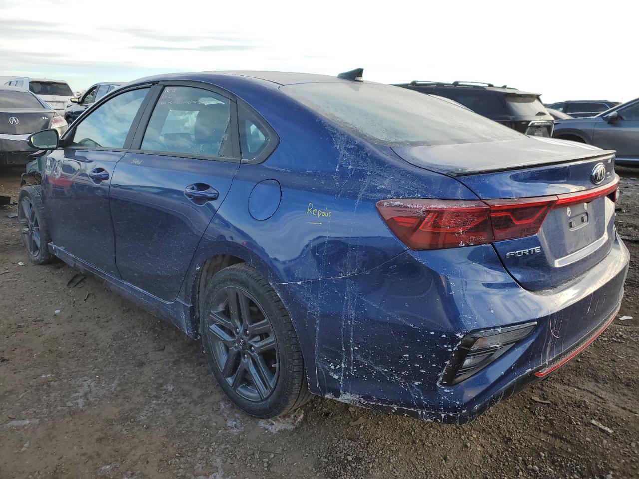 2020 KIA Forte VIN 3KPF34AD7LE250597 Copart auction photo, front end / minor dent/scratches damage thumbnail 2