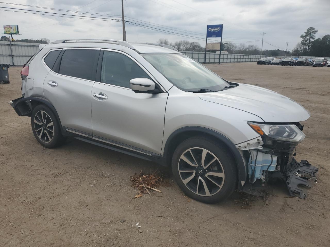 2019 Nissan Rogue VIN 5N1AT2MT8KC777468 Copart auction photo, front end / rear end damage thumbnail 4