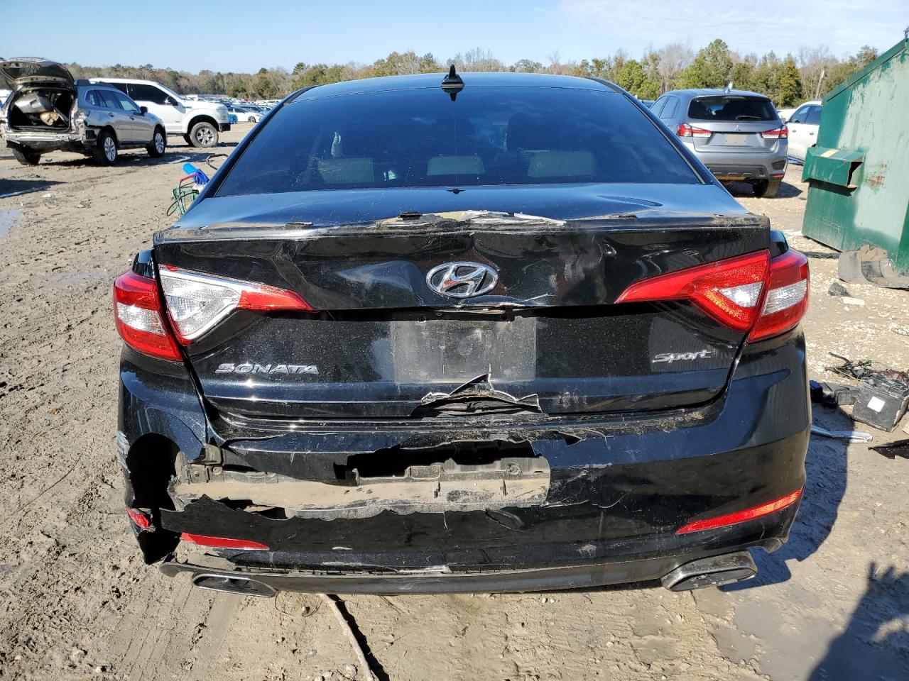 2015 Hyundai Sonata VIN 5NPE34AF2FH027574 Copart auction photo, front end damage thumbnail 6