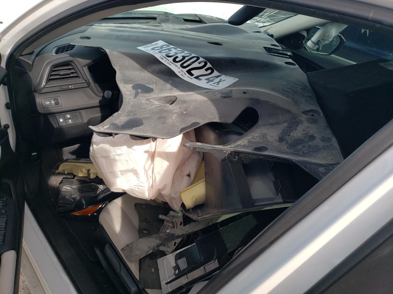 2021 Honda Insight VIN 19XZE4F53ME008643 Copart auction photo, front end damage thumbnail 8