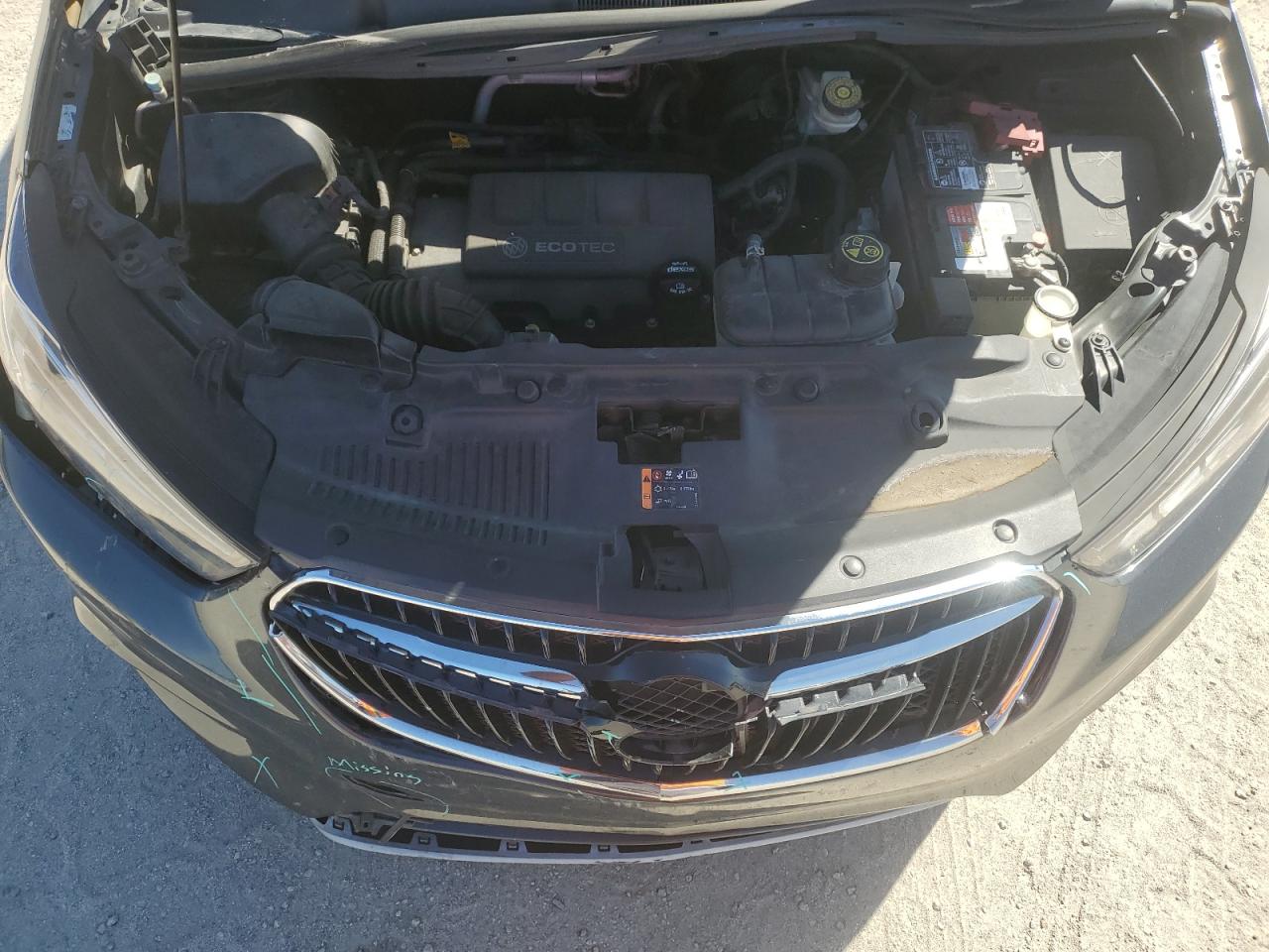 2017 Buick Encore VIN KL4CJCSB0HB045377 Copart auction photo, front end / minor dent/scratches damage thumbnail 13