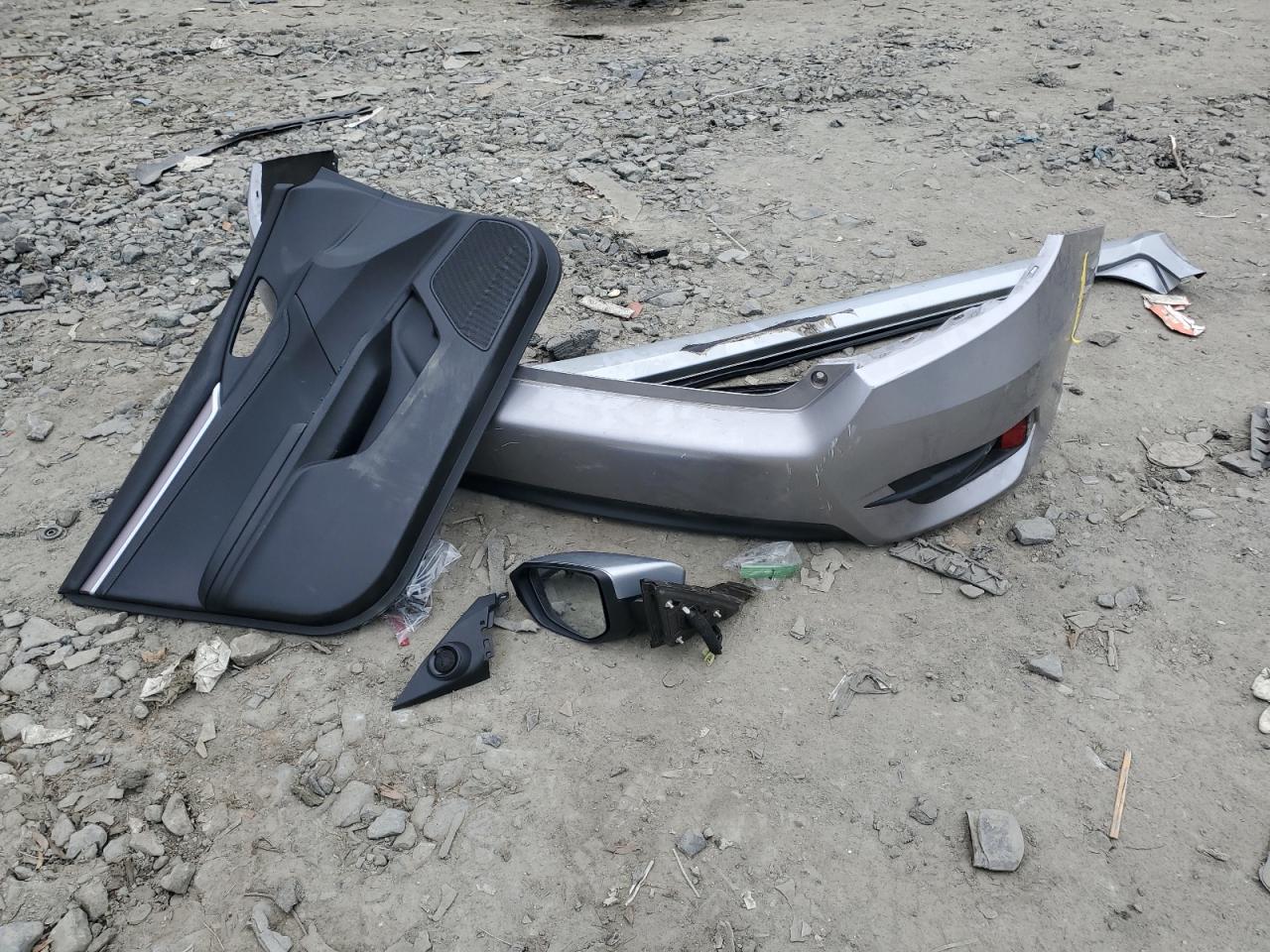 2016 Honda Civic VIN 19XFC1F78GE024799 Copart auction photo, rear end / side damage thumbnail 12