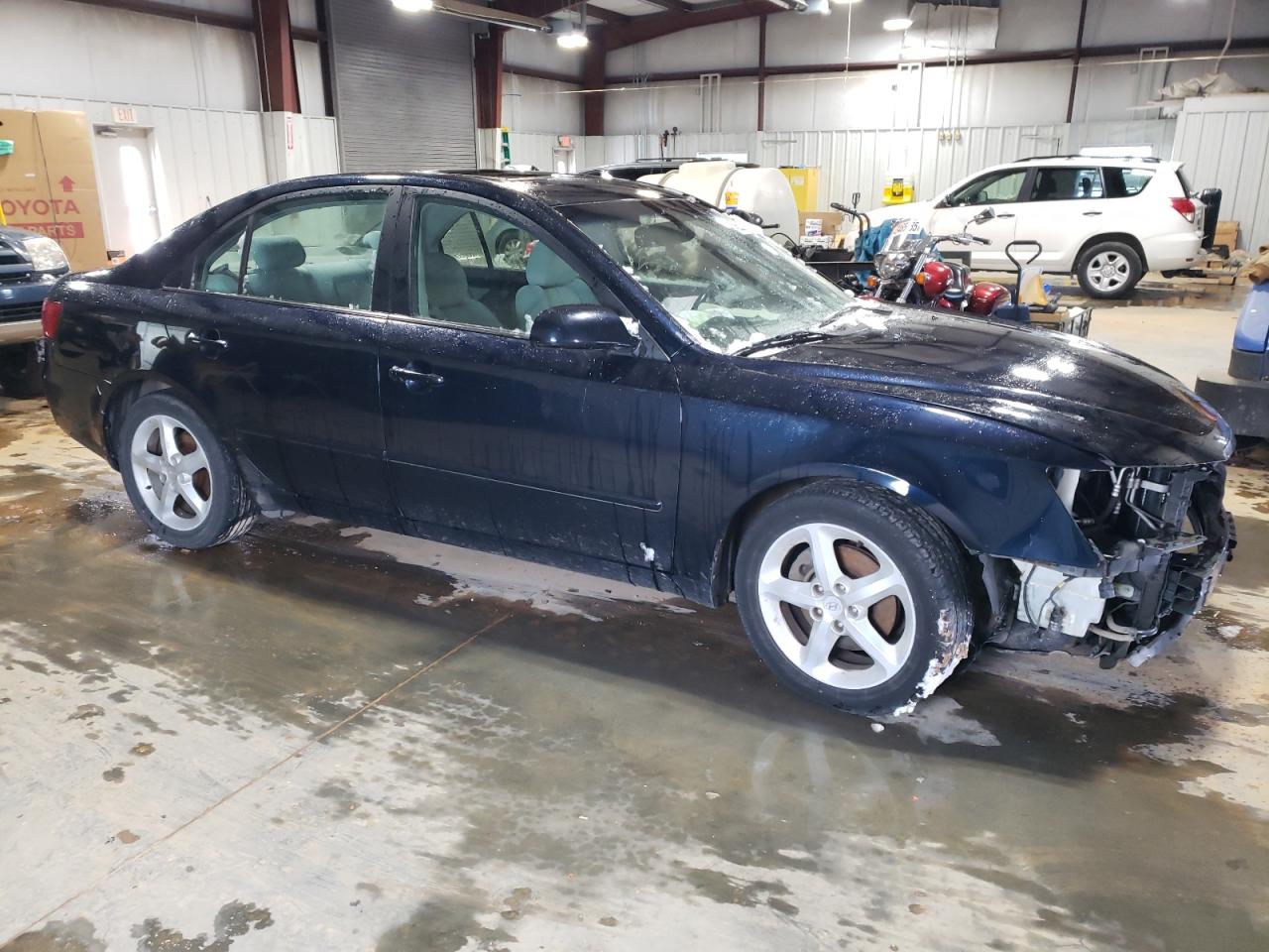 2006 Hyundai Sonata VIN 5NPEU46FX6H054379 Copart auction photo, all over damage thumbnail 4