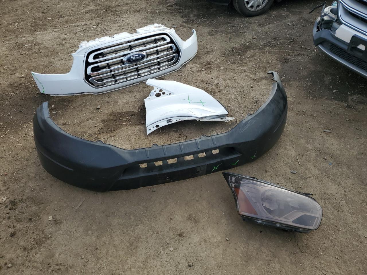 2016 Ford Transit VIN 1FBAX2CM0GKA84270 Copart auction photo, front end damage thumbnail 13
