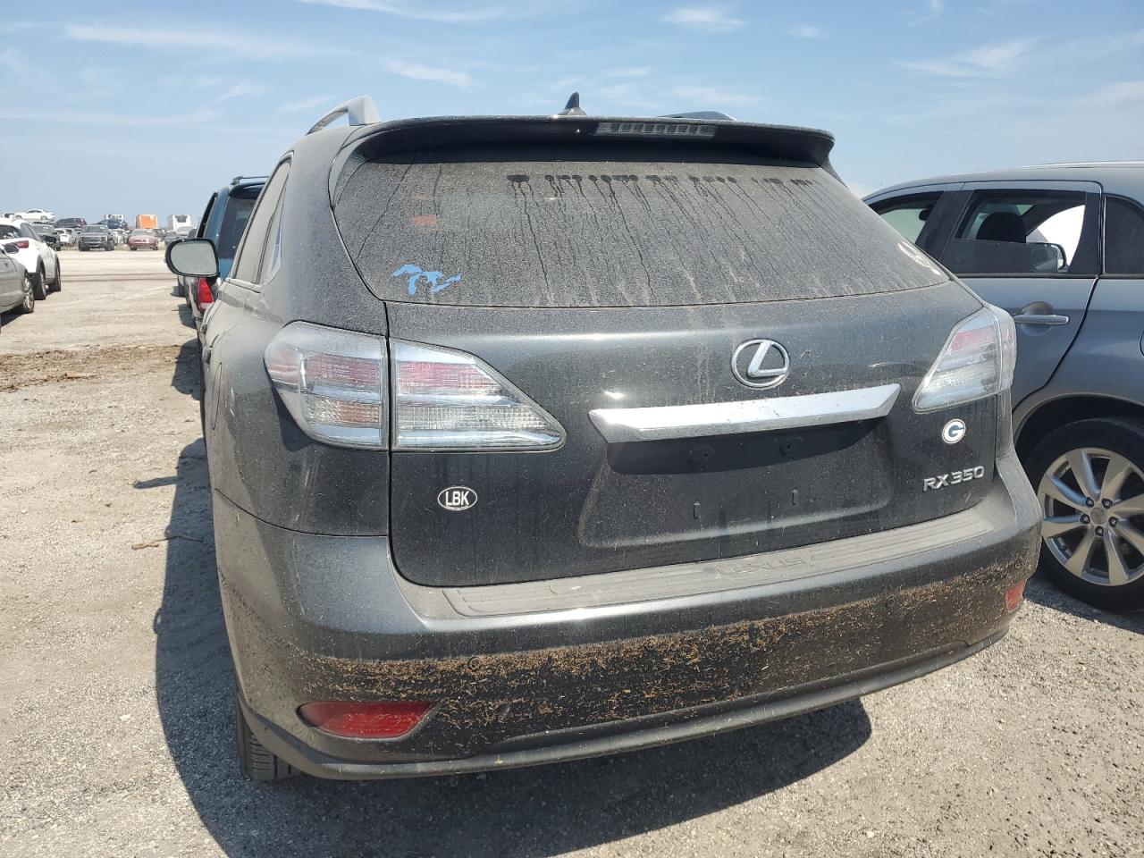 2011 Lexus RX VIN 2T2BK1BA9BC105090 Copart auction photo, water/flood damage thumbnail 6