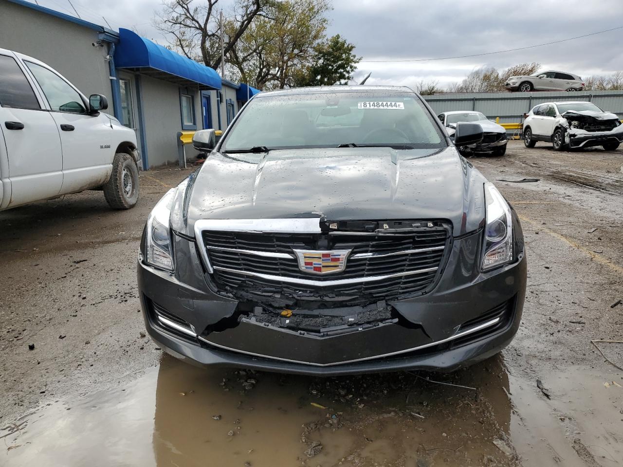 2018 Cadillac ATS VIN 1G6AE5RX3J0110855 Copart auction photo, front end damage thumbnail 5