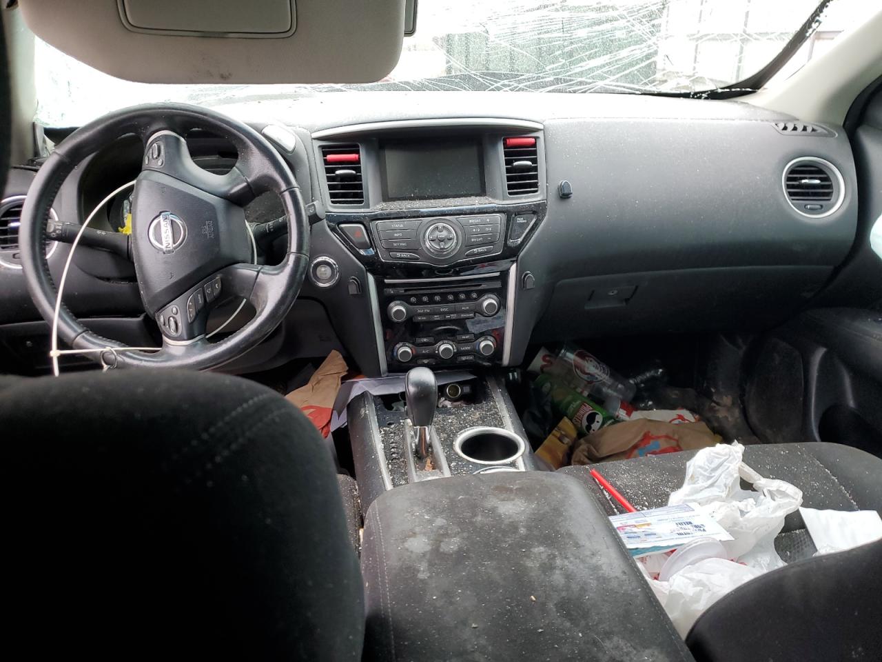 2014 Nissan Pathfinder VIN 5N1AR2MM8EC712535 Copart auction photo, rollover damage thumbnail 8