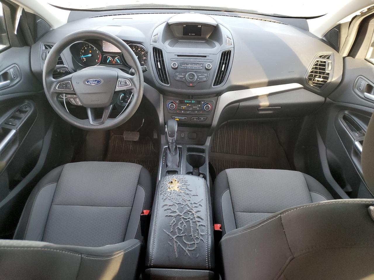 2018 Ford Escape VIN 1FMCU0GD0JUB95274 Copart auction photo, side / front end damage thumbnail 8