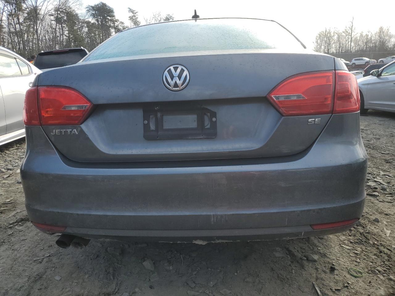2014 Volkswagen Jetta VIN 3VWD17AJ9EM300233 Copart auction photo, front end / mechanical damage thumbnail 6