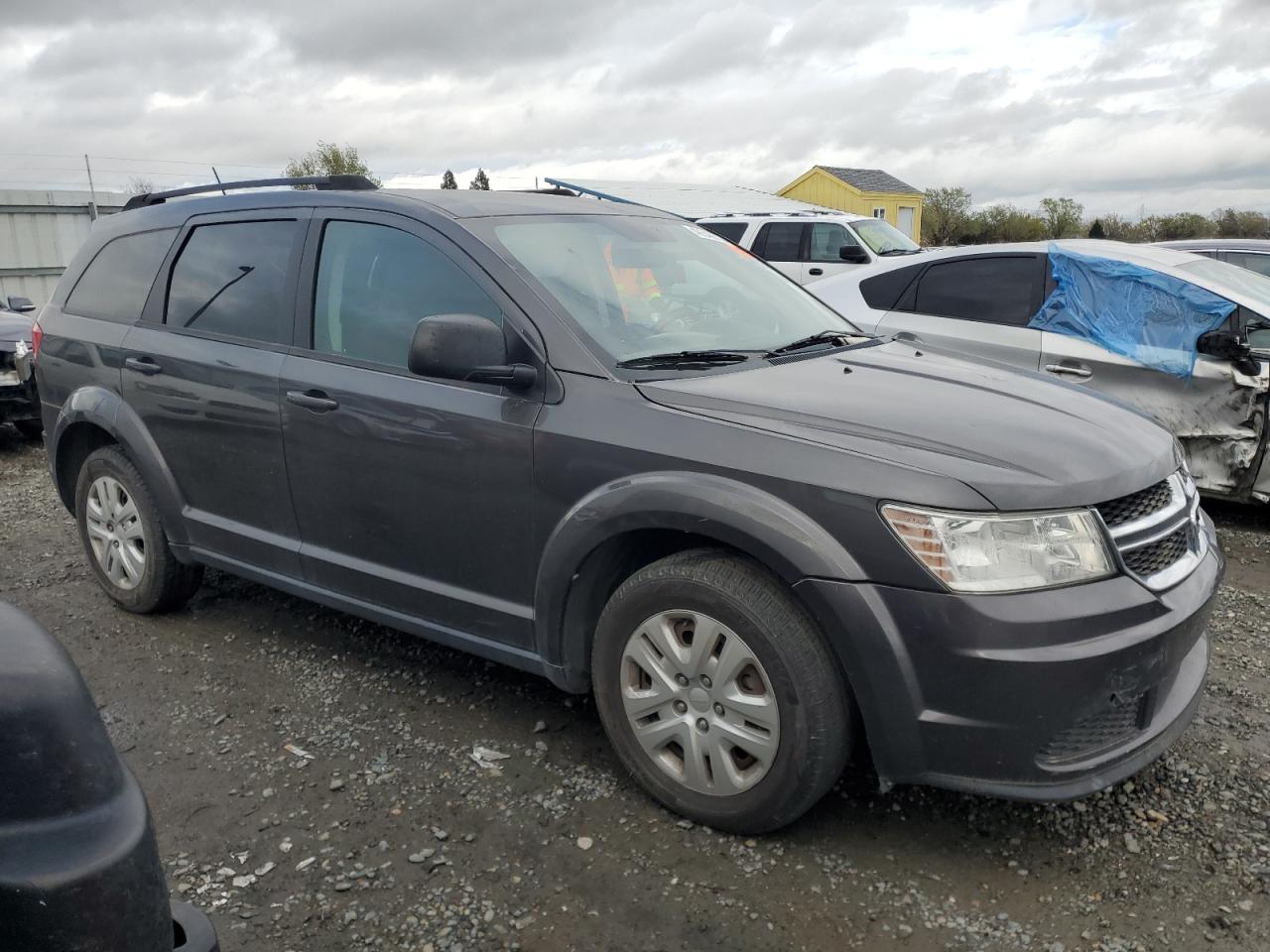 2017 Dodge Journey VIN 3C4PDCAB4HT696834 Copart auction photo, mechanical / front end damage thumbnail 4