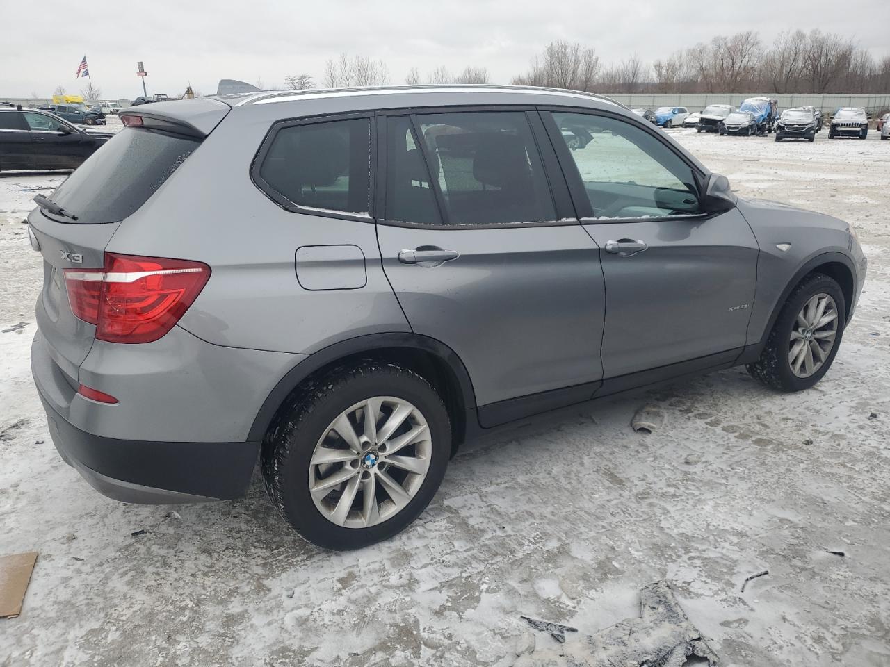 2013 BMW X3 VIN 5UXWX9C57D0D08419 Copart auction photo, front end damage thumbnail 3