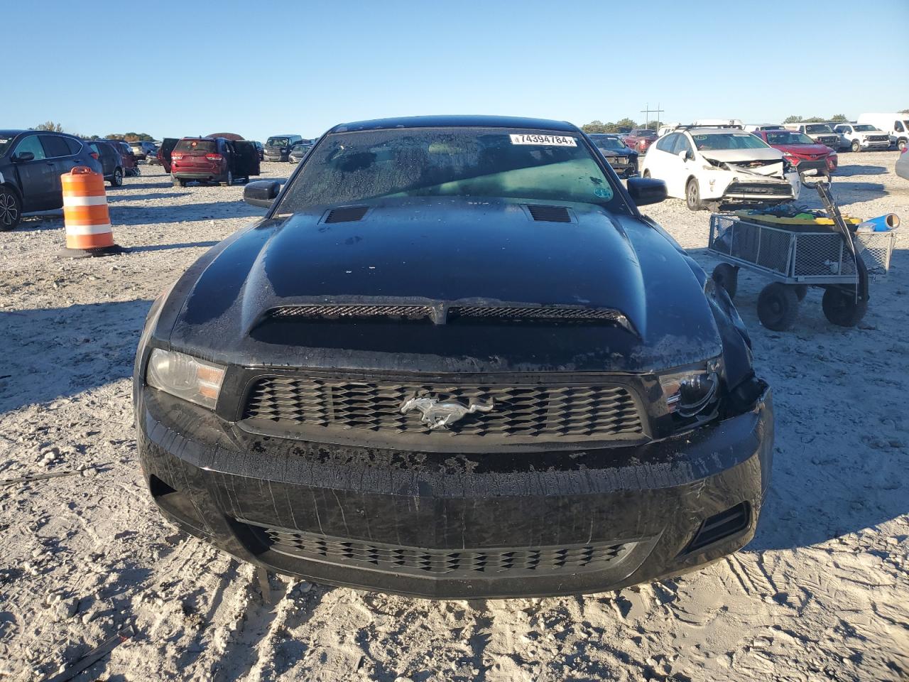 2012 Ford Mustang VIN 1ZVBP8AM3C5268730 Copart auction photo, front end damage thumbnail 5