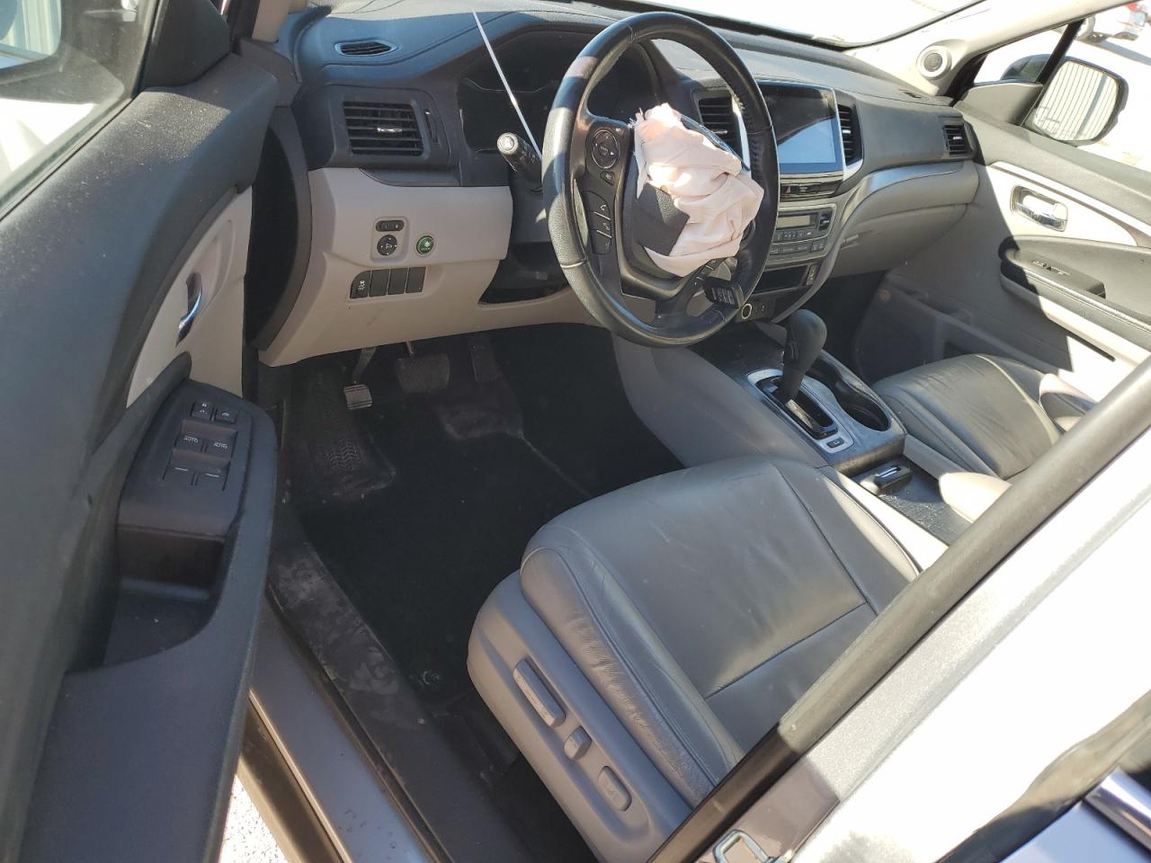 2018 Honda Pilot VIN 5FNYF6H56JB055298 Copart auction photo, all over damage thumbnail 8