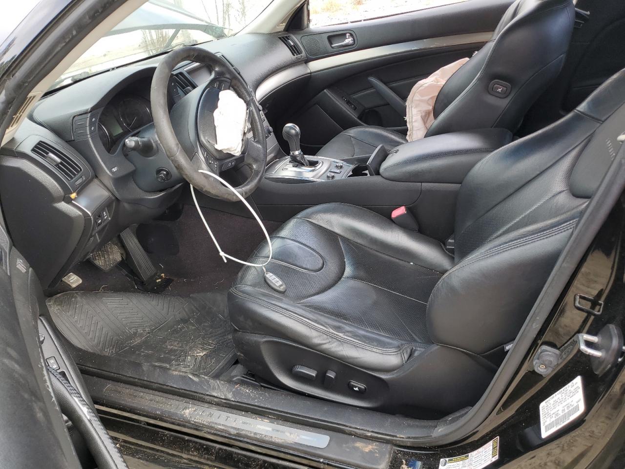 2011 Infiniti G VIN JN1CV6EL9BM261999 Copart auction photo, all over / minor dent/scratches damage thumbnail 7