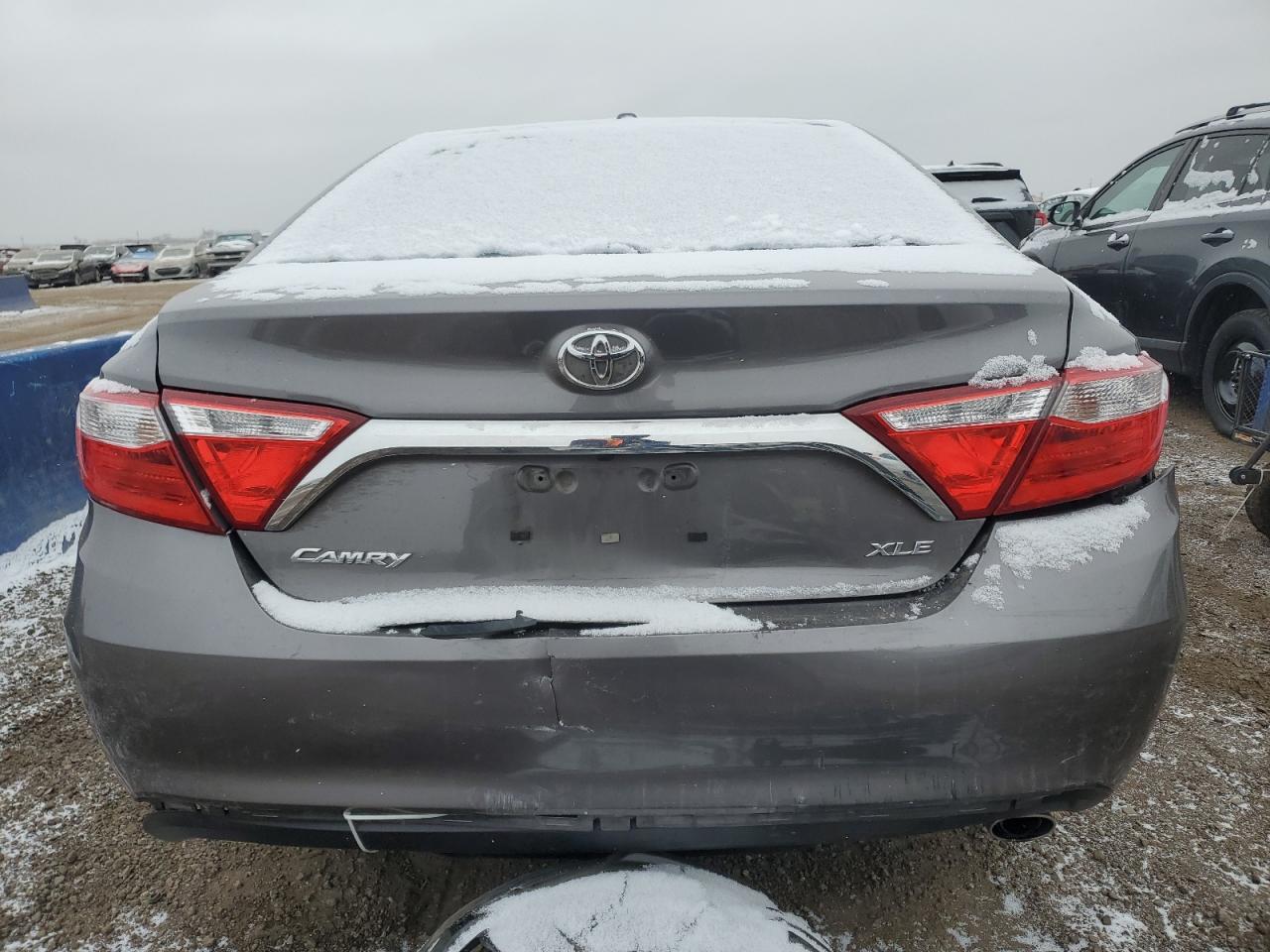 2016 Toyota Camry VIN 4T4BF1FK7GR560009 Copart auction photo, rear end / front end damage thumbnail 6