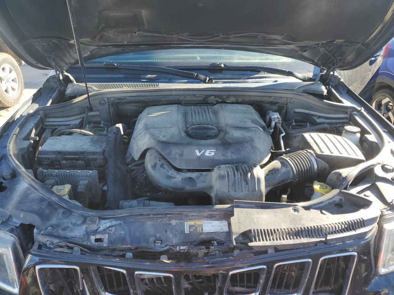 2015 Jeep Grand Cherokee VIN 1C4RJFBG2FC706265 Copart auction photo, front end damage thumbnail 14