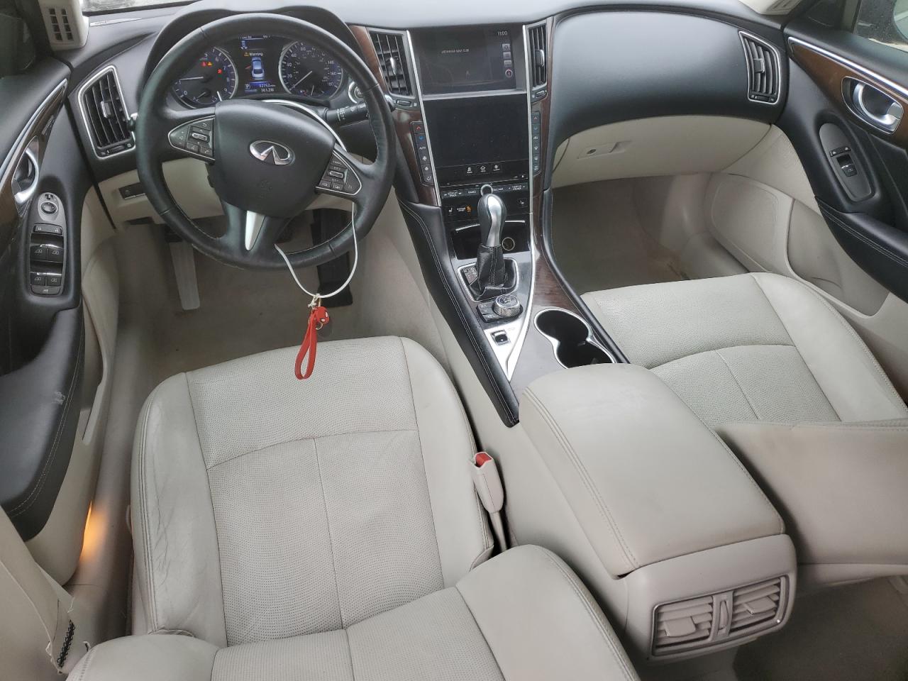 2016 Infiniti Q50 VIN JN1EV7AP0GM303569 Copart auction photo, side damage thumbnail 8