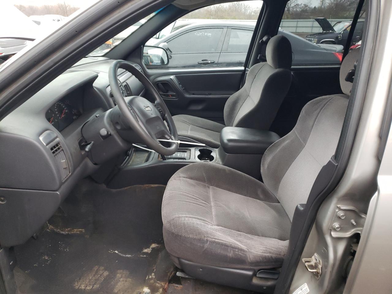 2001 Jeep Grand Cherokee VIN 1J4GW48S21C635435 Copart auction photo, front end / side damage thumbnail 7