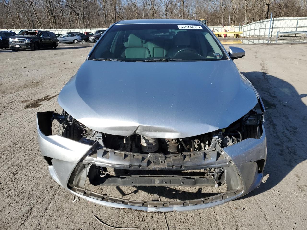 2015 Toyota Camry VIN 4T1BF1FK5FU002250 Copart auction photo, front end damage thumbnail 5