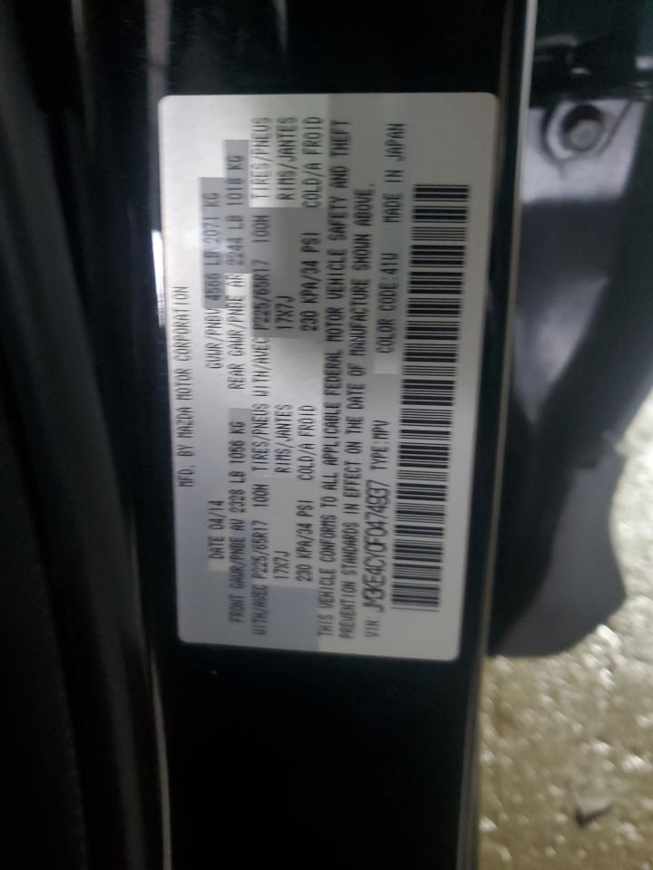 2015 Mazda CX-5 VIN JM3KE4CY0F0474937 Copart auction photo, front end / side damage thumbnail 15