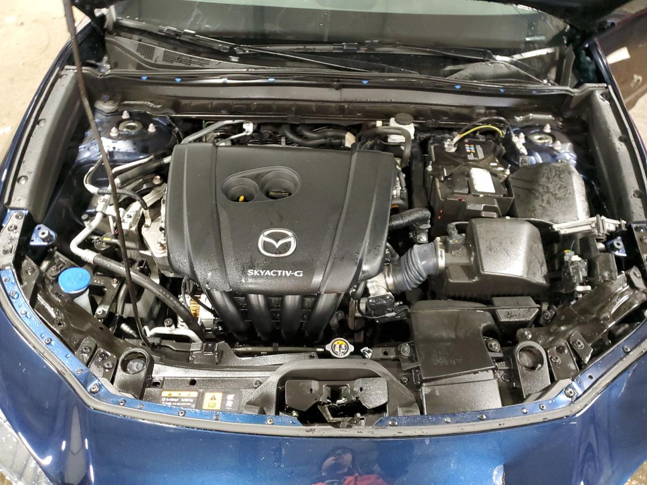 2022 Mazda CX-30 VIN 3MVDMBBL9NM442397 Copart auction photo, front end / side damage thumbnail 12