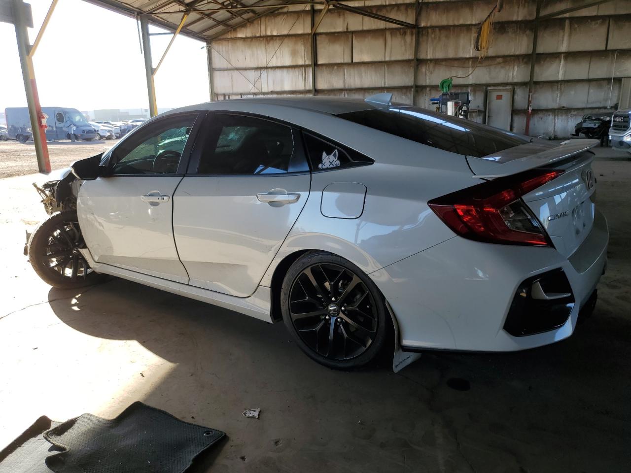 2020 Honda Civic VIN 2HGFC1E52LH709414 Copart auction photo, all over / undercarriage damage thumbnail 2