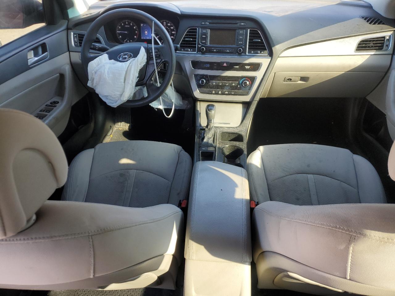 2015 Hyundai Sonata VIN 5NPE24AF5FH007645 Copart auction photo, front end / minor dent/scratches damage thumbnail 8
