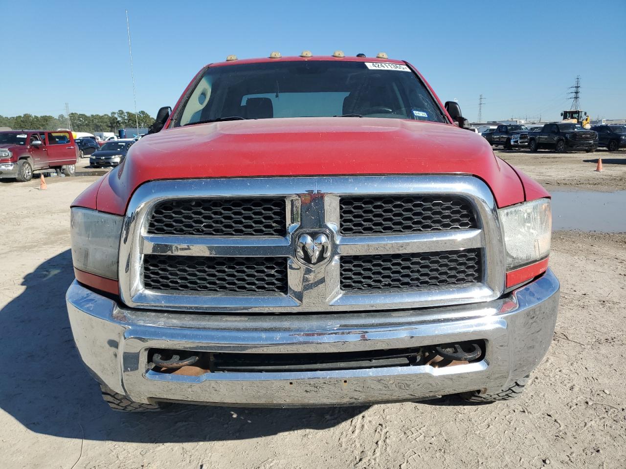 2013 RAM 2500 VIN 3C6TR5CT8DG594402 Copart auction photo, rear end / minor dent/scratches damage thumbnail 5