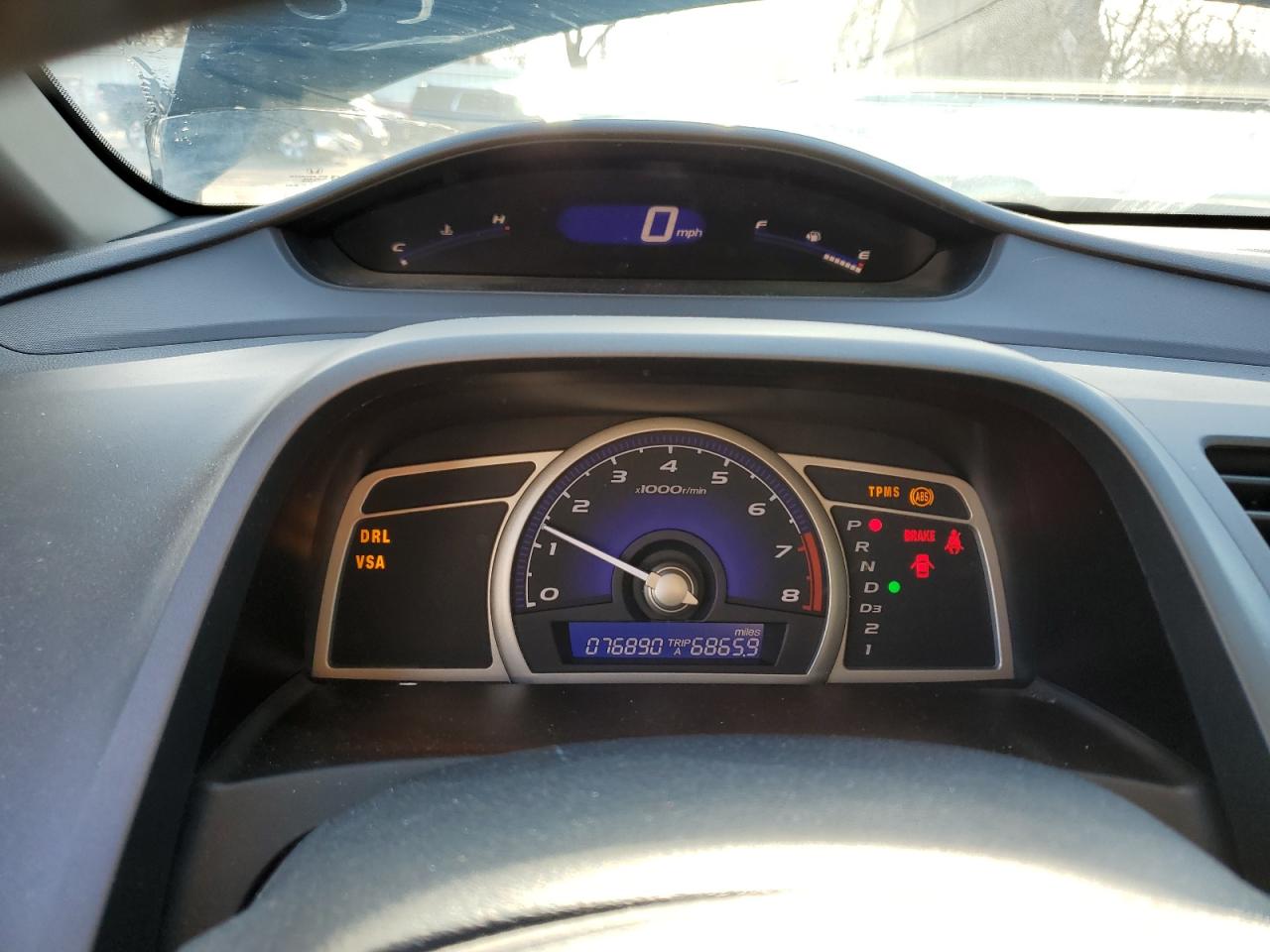 2009 Honda Civic VIN 19XFA16999E005074 Copart auction photo, front end damage thumbnail 9