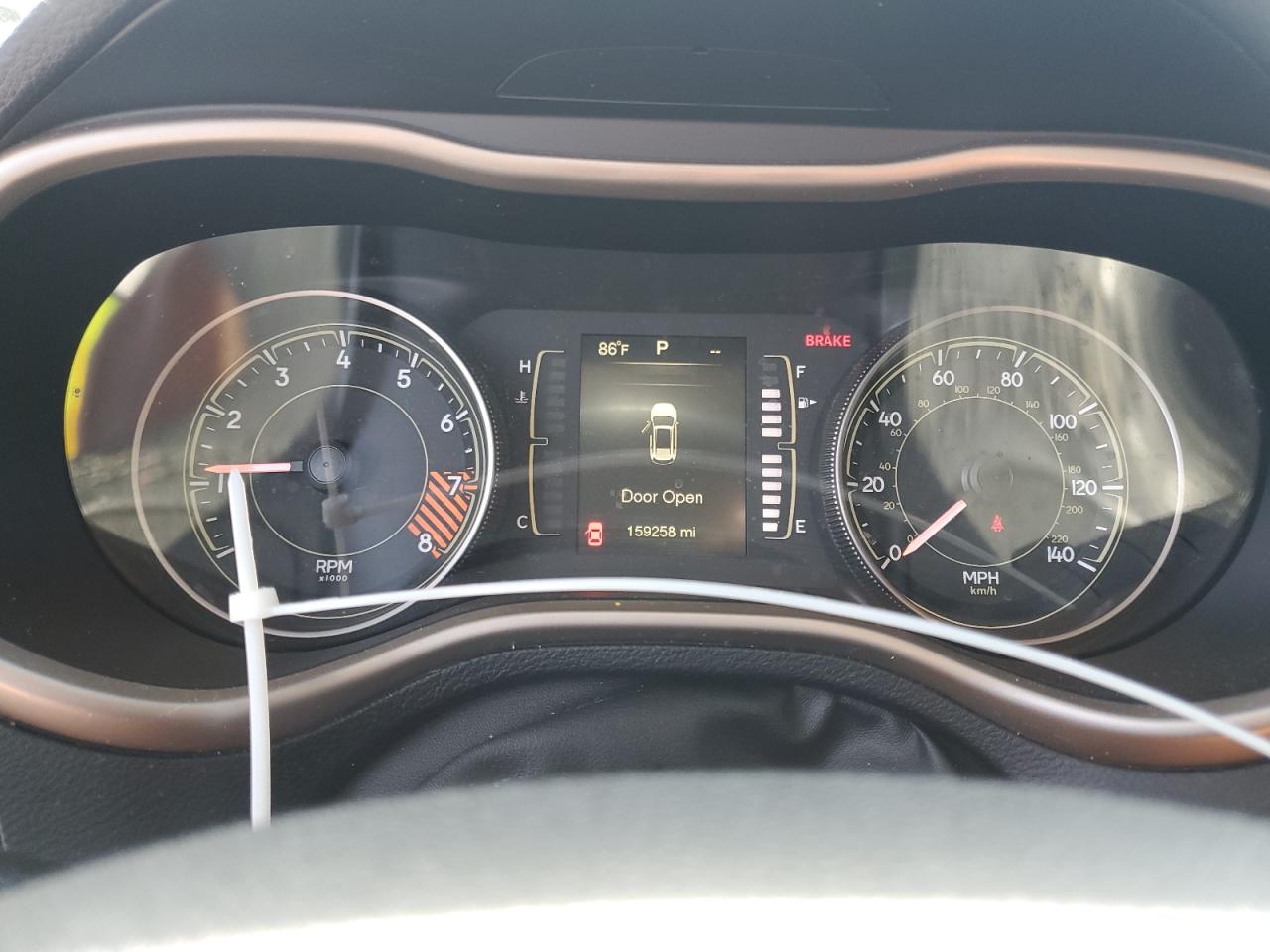2014 Jeep Grand Cherokee VIN 1C4PJLCS8EW245594 Copart auction photo, rear end damage thumbnail 9