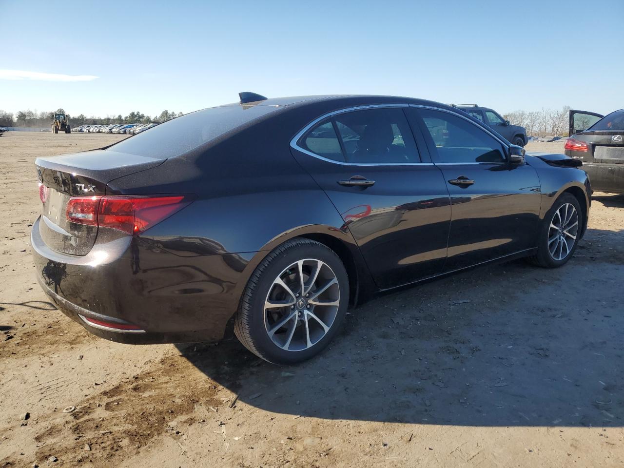 2016 Acura TLX VIN 19UUB2F31GA000555 Copart auction photo, front end / minor dent/scratches damage thumbnail 3