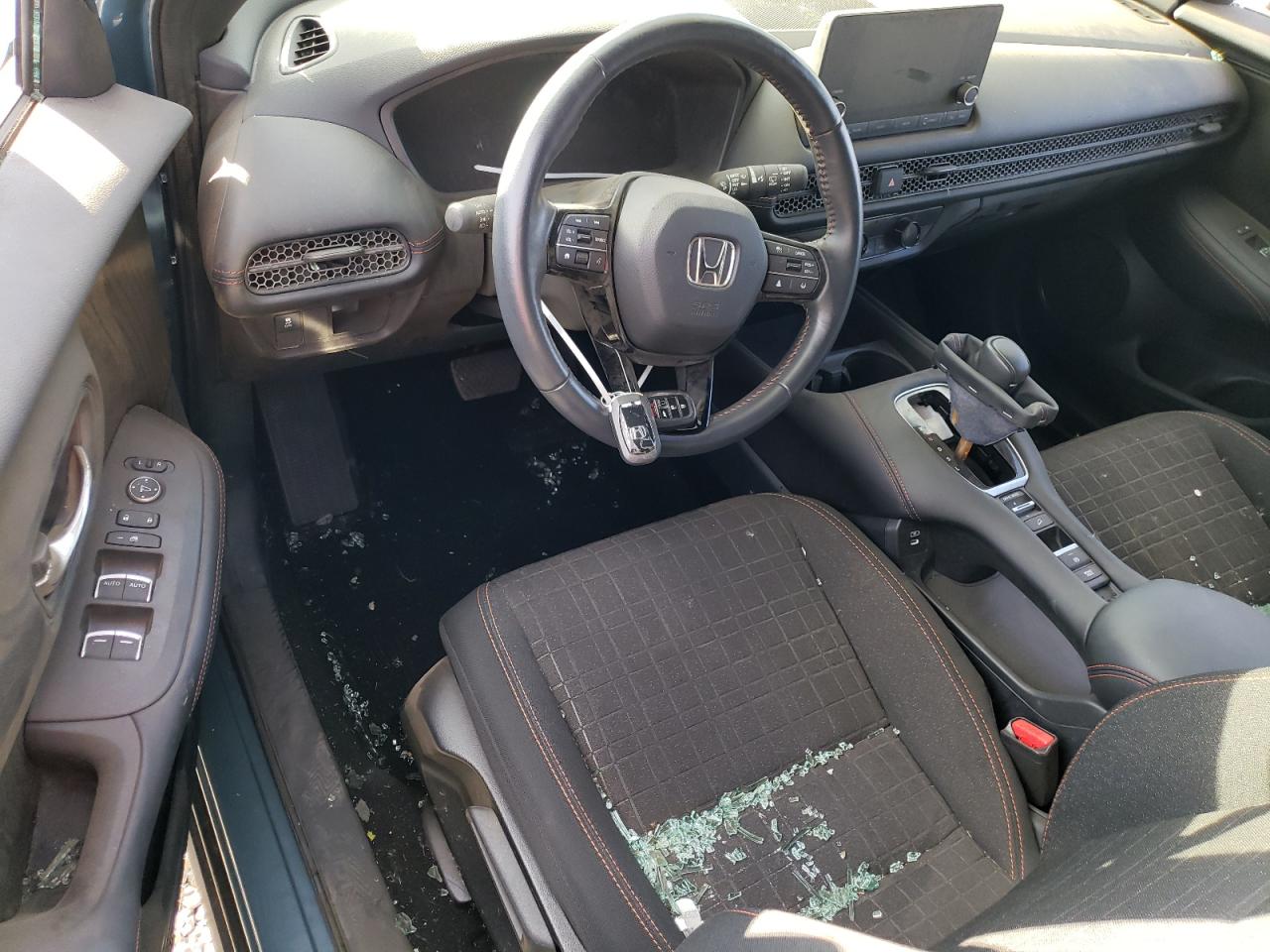2024 Honda HR-V VIN 3CZRZ2H53RM739750 Copart auction photo, burn / side damage thumbnail 8