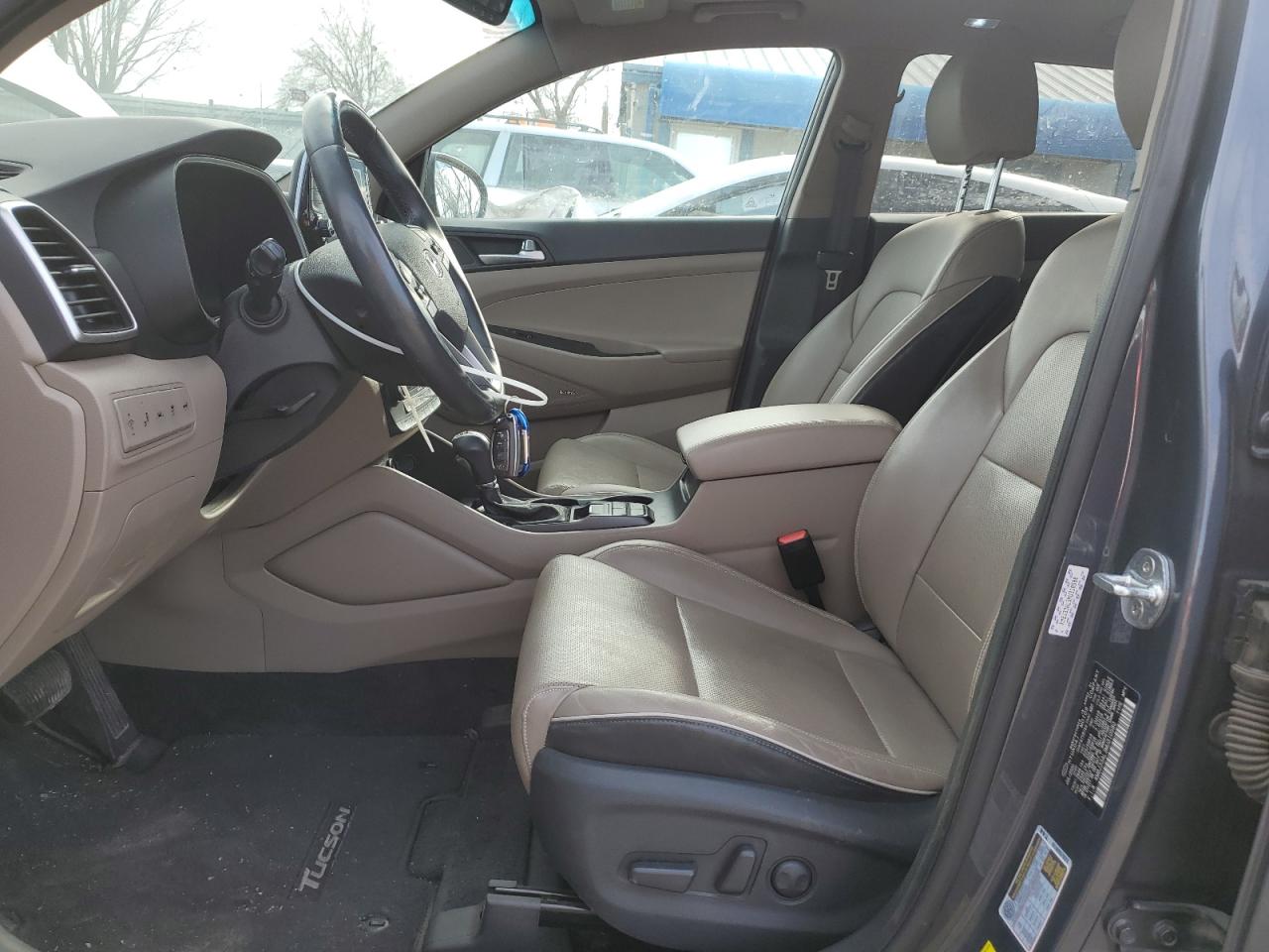 2021 Hyundai Tucson VIN KM8J33AL3MU310580 Copart auction photo, front end damage thumbnail 7