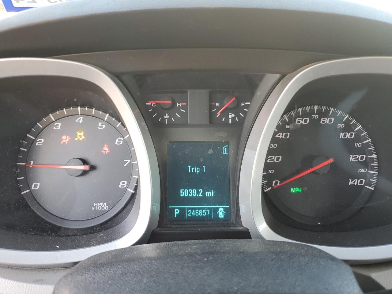 2010 Chevrolet Equinox VIN 2CNALBEW5A6249662 Copart auction photo, all over / undercarriage damage thumbnail 9