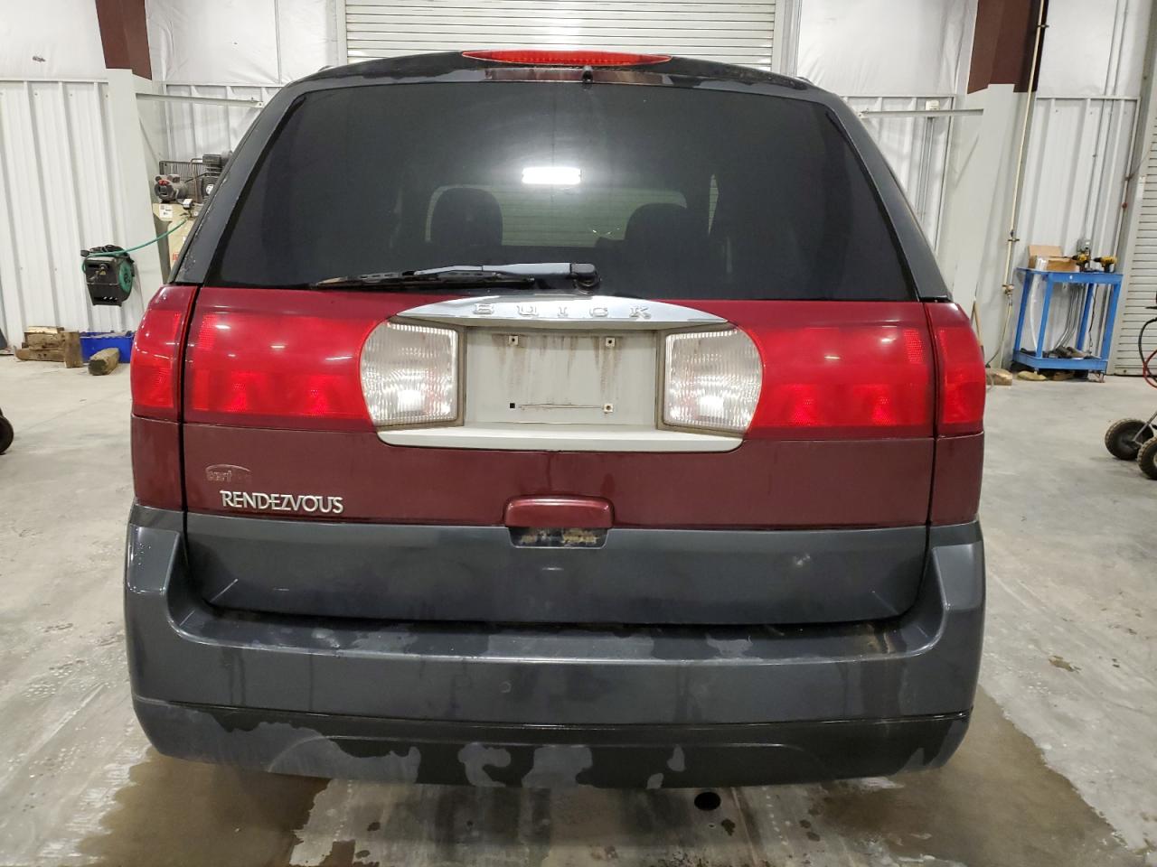 2004 Buick Rendezvous VIN 3G5DB03E24S569005 Copart auction photo, side / front end damage thumbnail 6