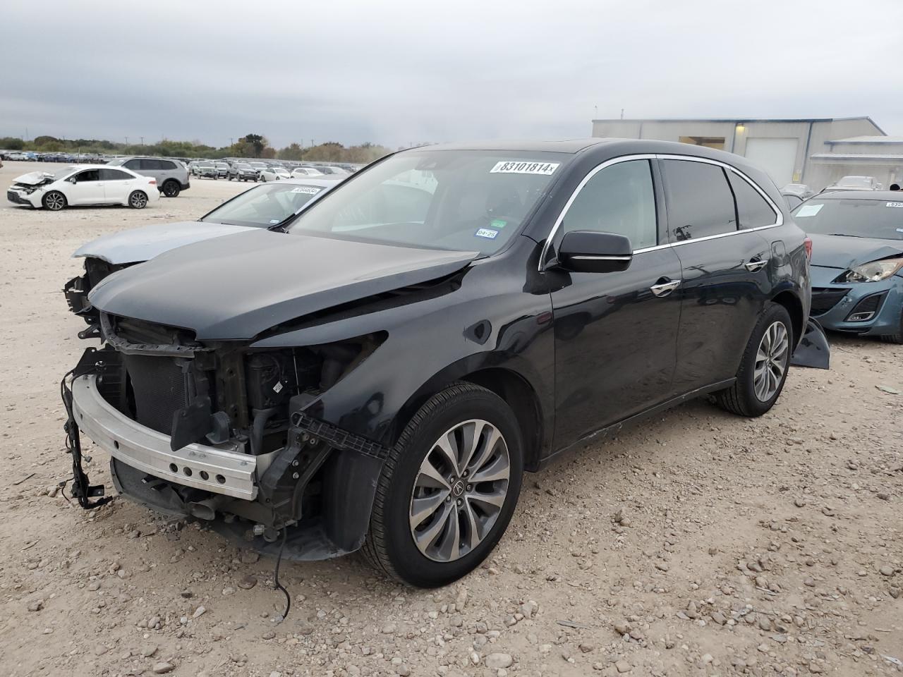 2016 Acura MDX VIN 5FRYD3H4XGB001988