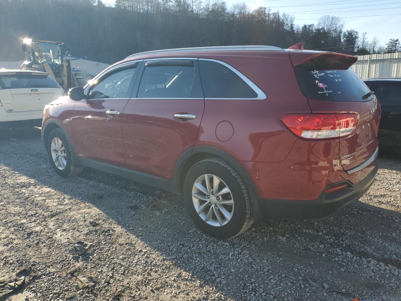 2018 KIA Sorento VIN 5XYPGDA36JG410680 Copart auction photo, front end damage thumbnail 2