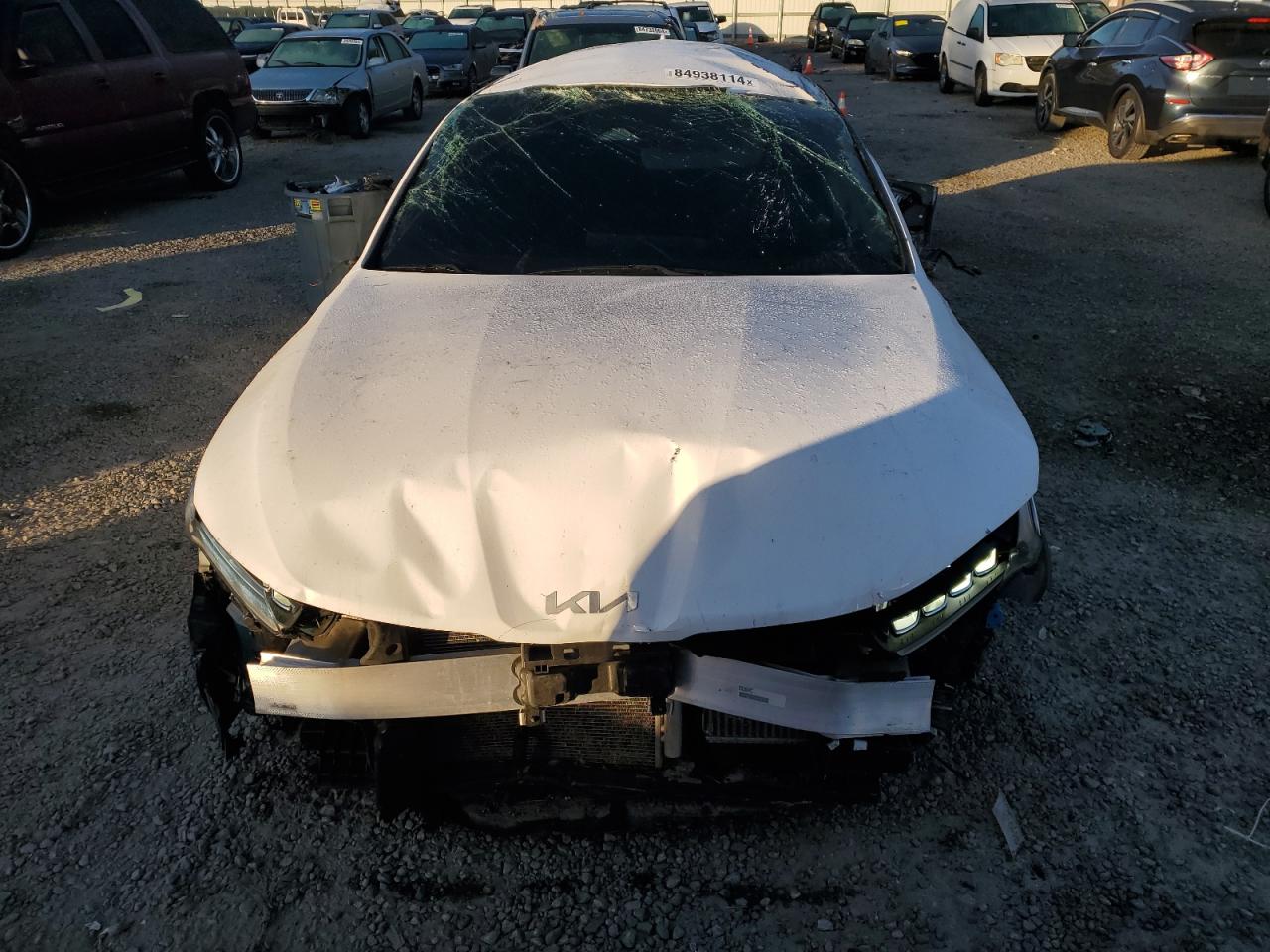2022 KIA K5 VIN 5XXG14J25NG143308 Copart auction photo, all over damage thumbnail 5