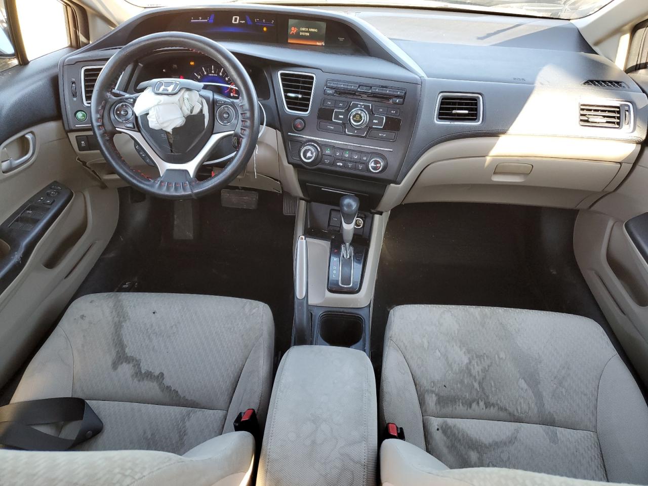 2015 Honda Civic VIN 2HGFB2F54FH510358 Copart auction photo, front end damage thumbnail 8