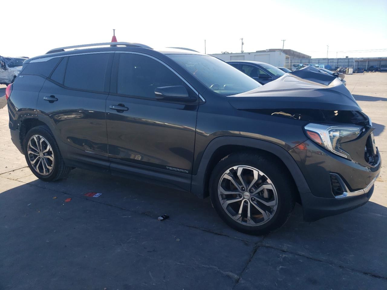 2019 GMC Terrain VIN 3GKALPEV4KL158389 Copart auction photo, front end damage thumbnail 4