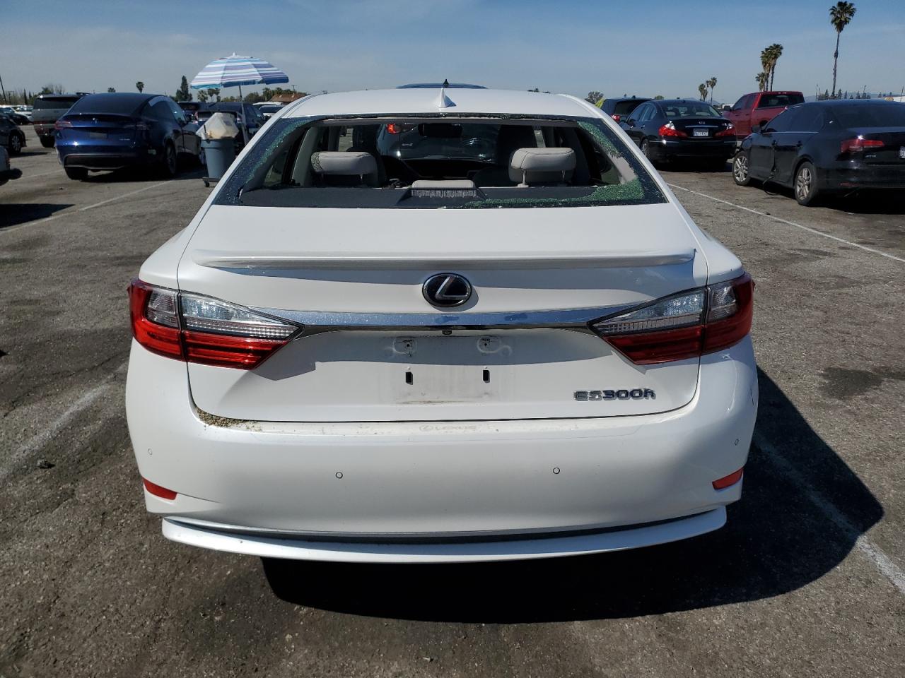 2018 Lexus ES VIN JTHBW1GG2J2185866 Copart auction photo, all over damage thumbnail 6