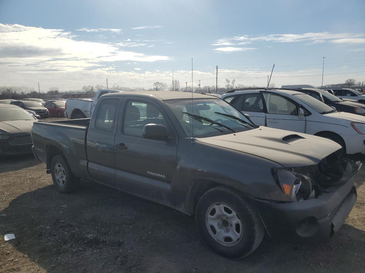 2009 Toyota Tacoma VIN 5TETX22N29Z632010 Copart auction photo, front end / mechanical damage thumbnail 4
