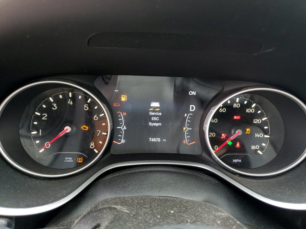 2018 Jeep Compass VIN 3C4NJCAB0JT369014 Copart auction photo, all over damage thumbnail 9